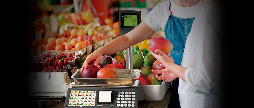 Balanzas comerciales fruteria